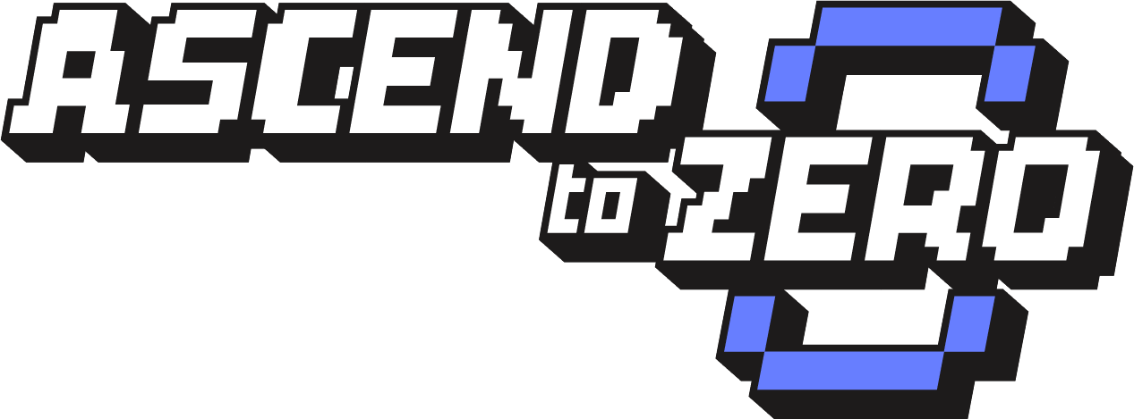 Ascend to ZERO | Logo